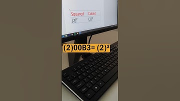 🔥 How to Type Squared (²) & Cubed (³) Symbols in MS Word! #Shorts