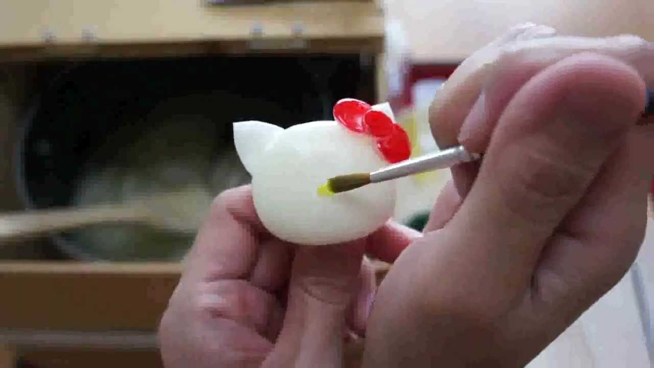 飴細工師minoriのキティちゃんの作り方 Youtube