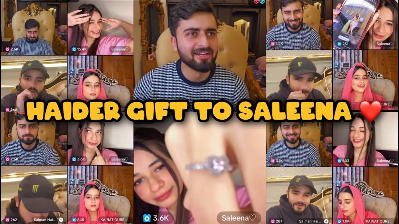 Haider Shah nay kya GIFT dya Saleena ko ❤️ | Happy Birthday Saleena ❤️
