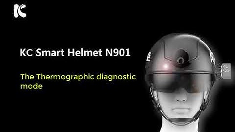 KC N901 Smart Helmet: Introduction to Thermal-graphic Diagnostic Mode!