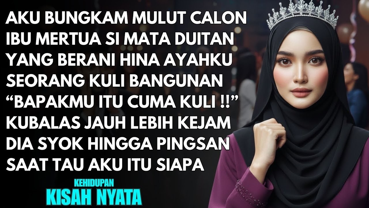 KUBUNGKAM MULUT CALON MERTUA YANG MENGHINAKU HANYA ANAK KULI BANGUNAN-BALASANKU MEMBUAT DIA PINGSAN!