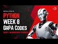 Python Week 8 GrPA | IITM BS Degree | Full Solution + GrPA Codes
