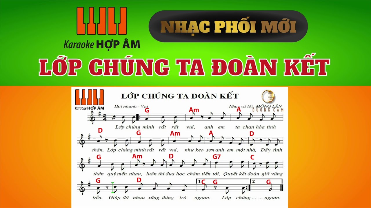 Watch KARAOKE LỚP CHÚNG TA ĐOÀN KẾT | NHẠC PHỐI MỚI | KARAOKE HỢP ÂM on YouTube Watch KARAOKE LỚP CHÚNG TA ĐOÀN KẾT | NHẠC PHỐI MỚI | KARAOKE HỢP ÂM on YouTube