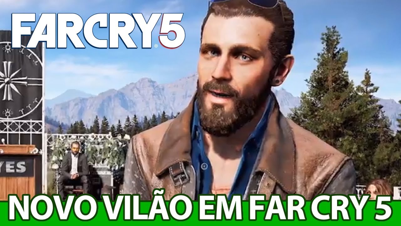 Novo Far Cry 5 revela primeira imagem oficial com vilões do jogo