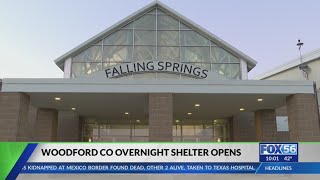 Woodford County overnight shelter houses those without power