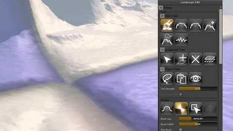 UDK Landscape Basics