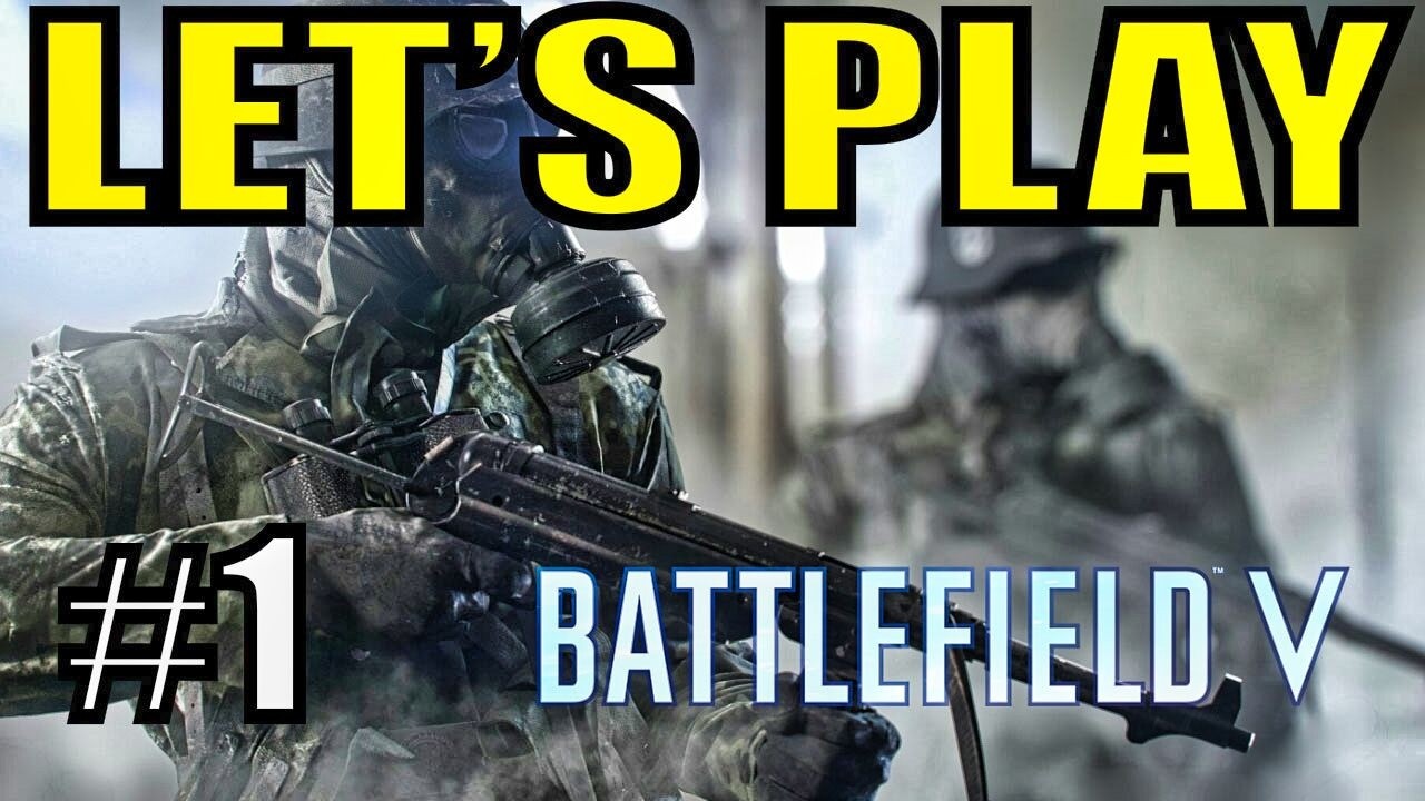 Battlefield V - Let's Play Part 1 - My Country Calling + Under No Flag (PS5)