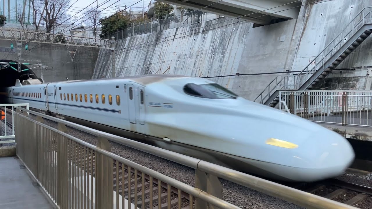 山陽新幹線を1時間観察　JR西日本新神戸駅　JR西日本N700系　500系　JR東海N700A N700S