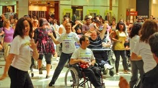 Perth WA Megaroc Flash Mob for Disability Awareness Week 2012