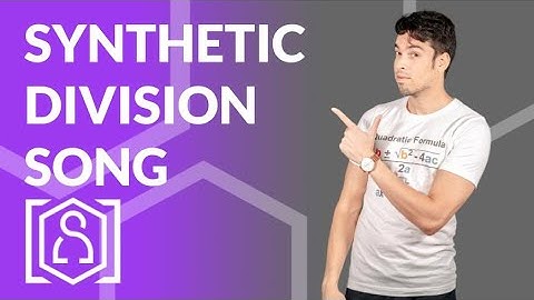 Synthetic Division Song - a musical way to learn synthetic division!