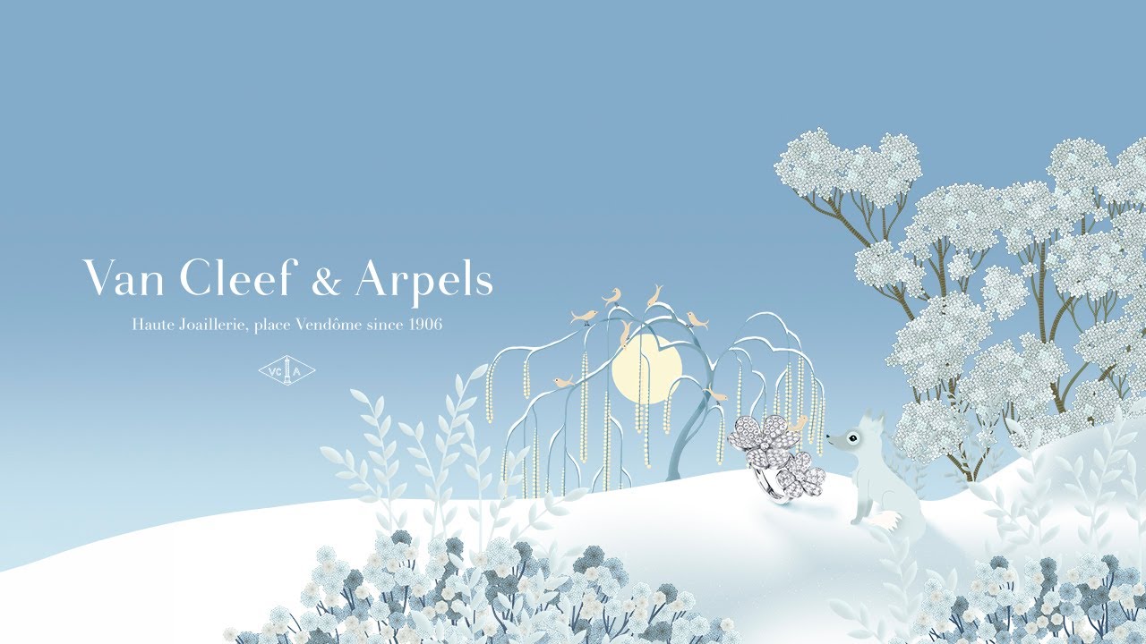 Winter blooms in Van Cleef & Arpels' garden - YouTube