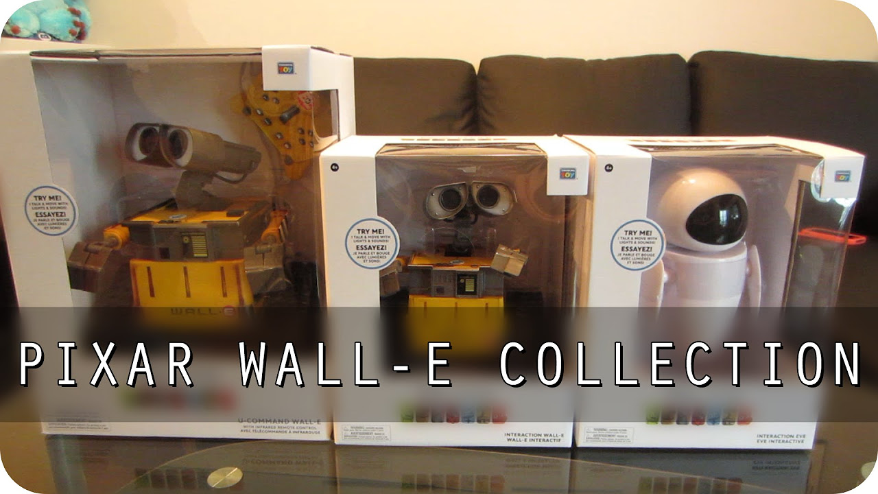 Deluxe Action Figure U-Repair Wall-E toy review - YouTube