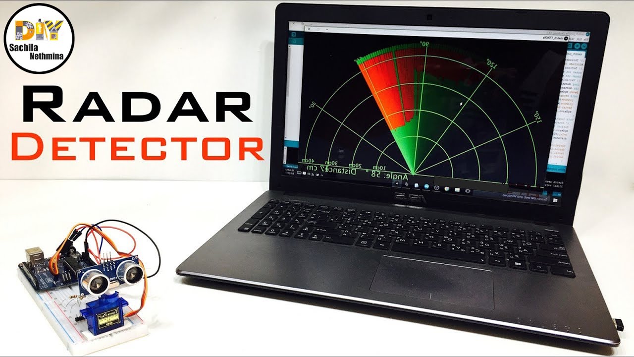 How to Make a Radar with Arduino | Arduino Project | Sachila Nethmina ...