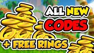 *NEW* ALL CODES! + FREE RINGS | Sonic Speed Simulator screenshot 5