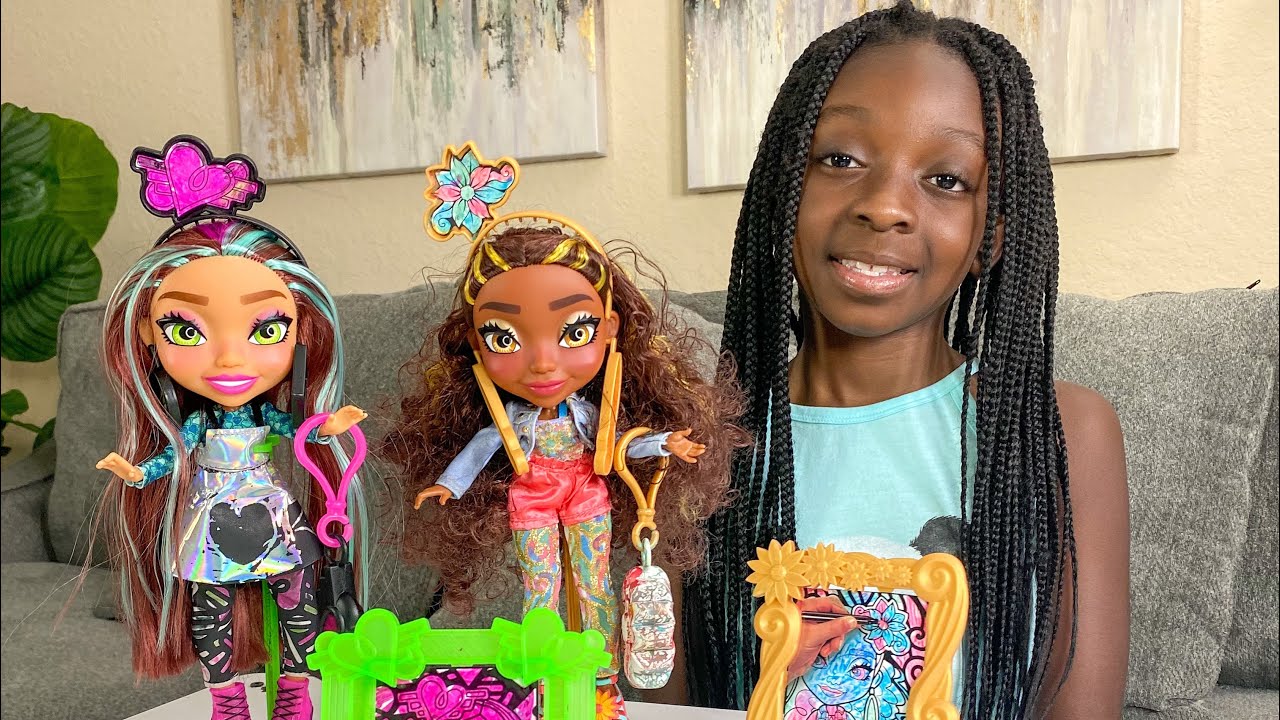 UNBOXING ART SQUAD FASHION DOLLSVANNAH NENE WHERE ART MEETS FASHION