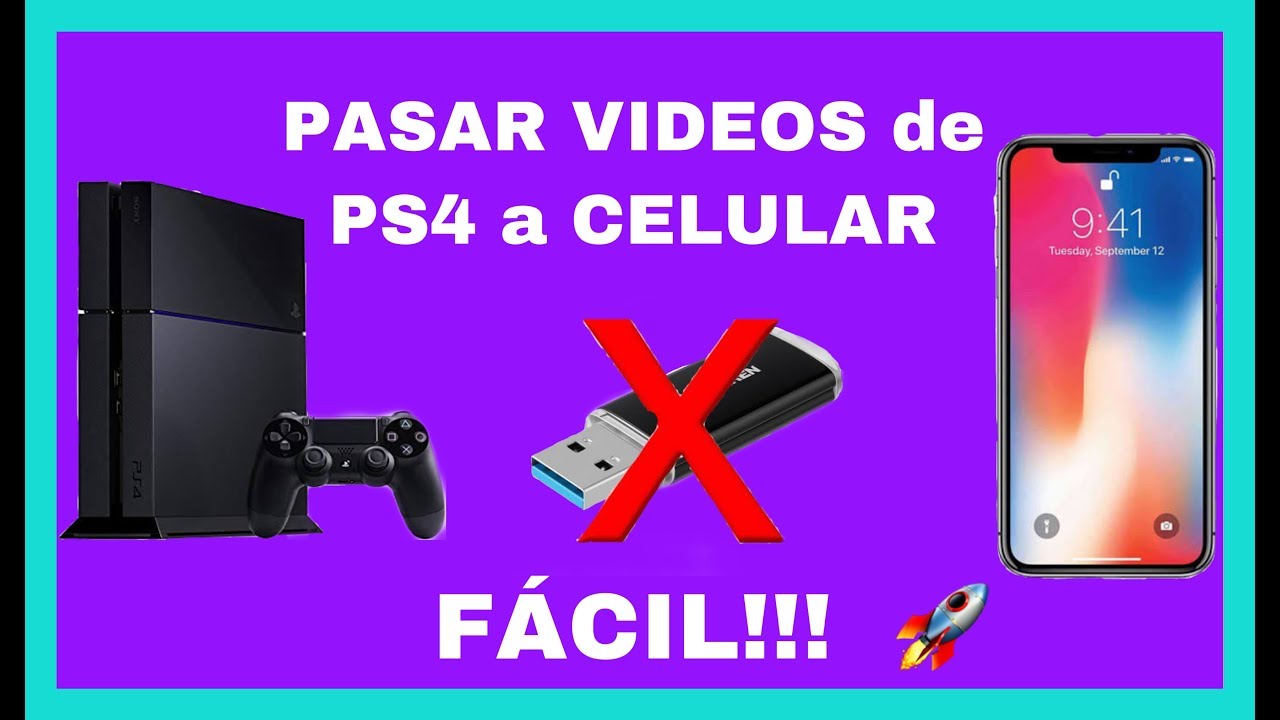 Como PASAR VIDEOS de PS4 o PS5 a CELULAR Sin USB FÁCIL! 🚀🤩🤩🤩| 2025