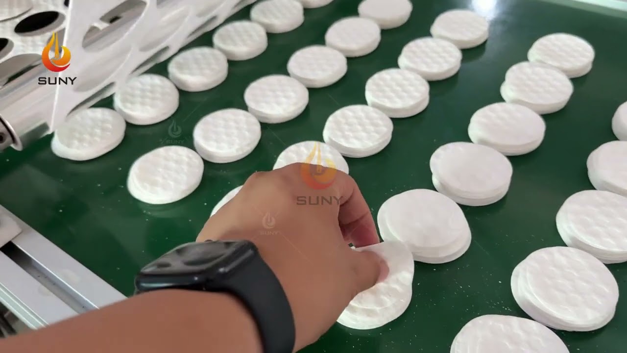 Makeup Remover Pad Machine | Nonwoven Cotton Pad Machine