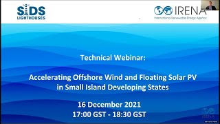 Accelerating the development of Offshore Wind and Floating Solar PV