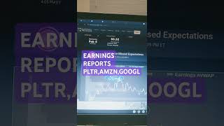 Earnings reports  this week#pltr #google#amzn#tradebestspits#ford#finance#shortsviral#trading#money
