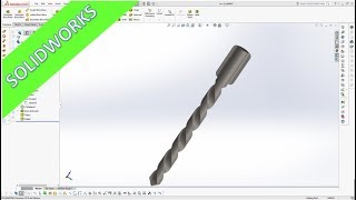 Userwish - Drillbit - Bohreinsatz - SolidWorks 2016 Training - Part Design