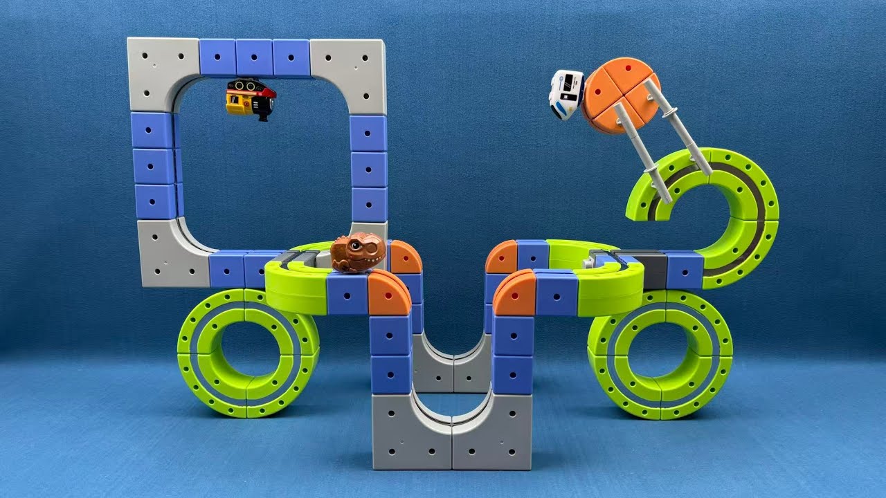 11 Min Satisfying Maglev Unboxing: Creative Anti-Gravity Maglev Train ASMR | Toy Review