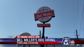 New Bill Miller Bar-B-Q in Portland hiring employees
