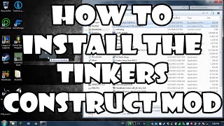 How to Install the Tinker's Construct Mod 1.7.10!