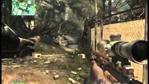 Random throwing knife - MW3 Game Clip