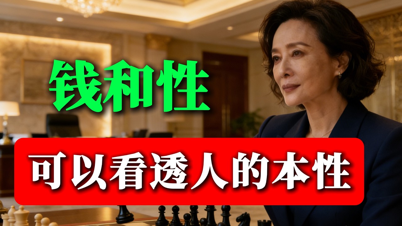 錢和性，為什麼能瞬間看透一個人的本質？掌握這5個博弈暗號，從此不再看錯人。
