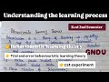 Behaviouristic learning theory 