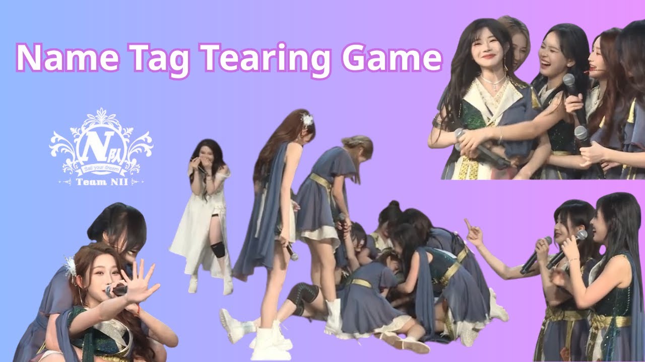 [Engsub CC, Vietsub bật phụ đề] 240316 SNH48 Team NII MC4 cut: Xé bảng tên