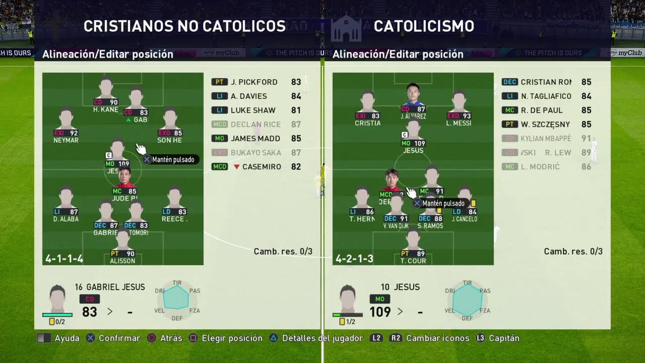 Final: Catolicismo vs Cristianismo no Católico  - Copa de Religiones 2026