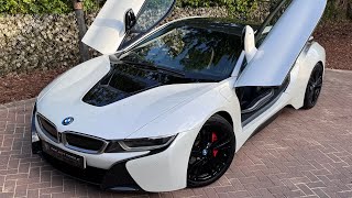BMW i8 | Pearl White | Best Colour Combo | Walk Around Video.