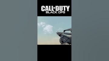 COD 4 modern warfare vs BO1 M16 reload #modernwarfare #cod #gameplay