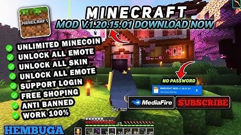 Premium mod menu 😱 for Minecraft 1.20.15 mediafire link || unlock everything mod menu for Minecraft