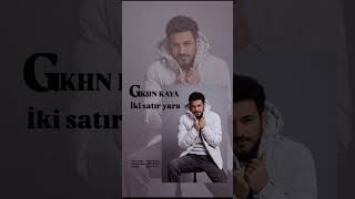 GKHN KAYA. İki satır yara