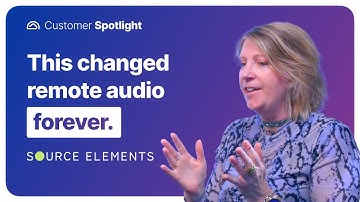 Record a full orchestra (or anything) from another continent with Source Elements
