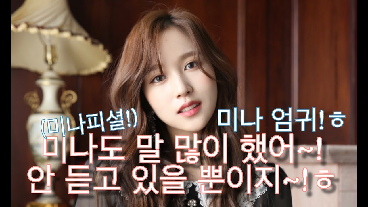 [TWICE] (미나피셜!) 미나도 말 많이 했어~! 안듣고 있을 뿐이지~!ㅎ(미나 엄귀ㅎ)