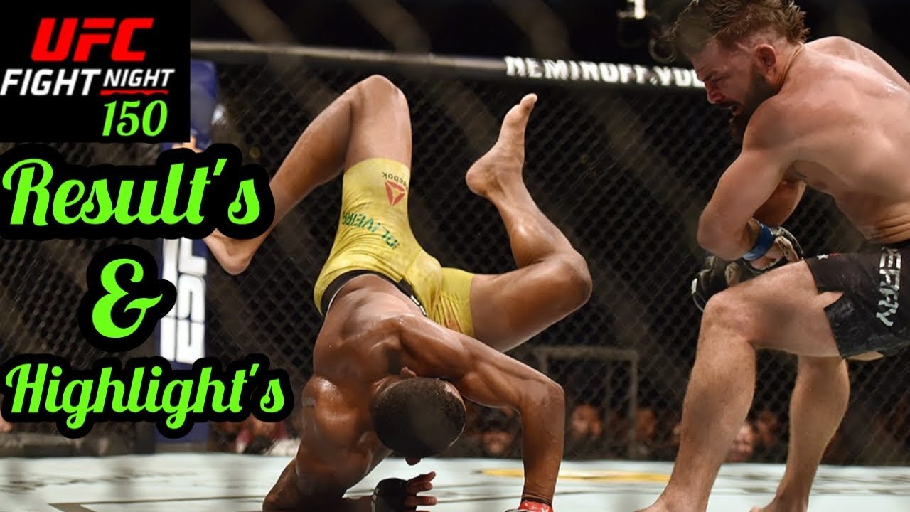 UFC Fort Lauderdale Results & Highlights : Jacare vs Hermansson