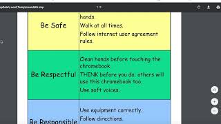 Tech Tip Chromebook PBIS