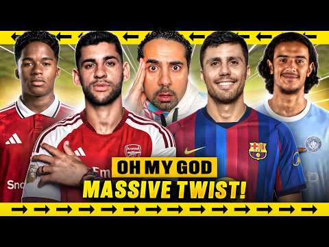 Video Massive Twist Cuti Romero To Arsenal Endrick To Man Utd ON Rodri Barca Price Bouaddi City Deal