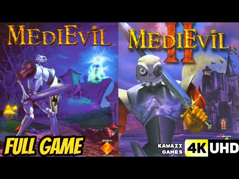 MediEvil DUOLOGY COLLECTION [PS1] Longplay Walkthrough Playthrough Movie FULL GAME [4K60ᶠᵖˢ UHD🔴]