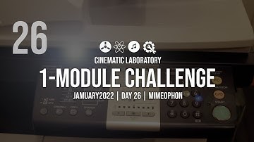 #Jamuary2022 | Day 26 | ONE Module Challenge w. #Mimeophon