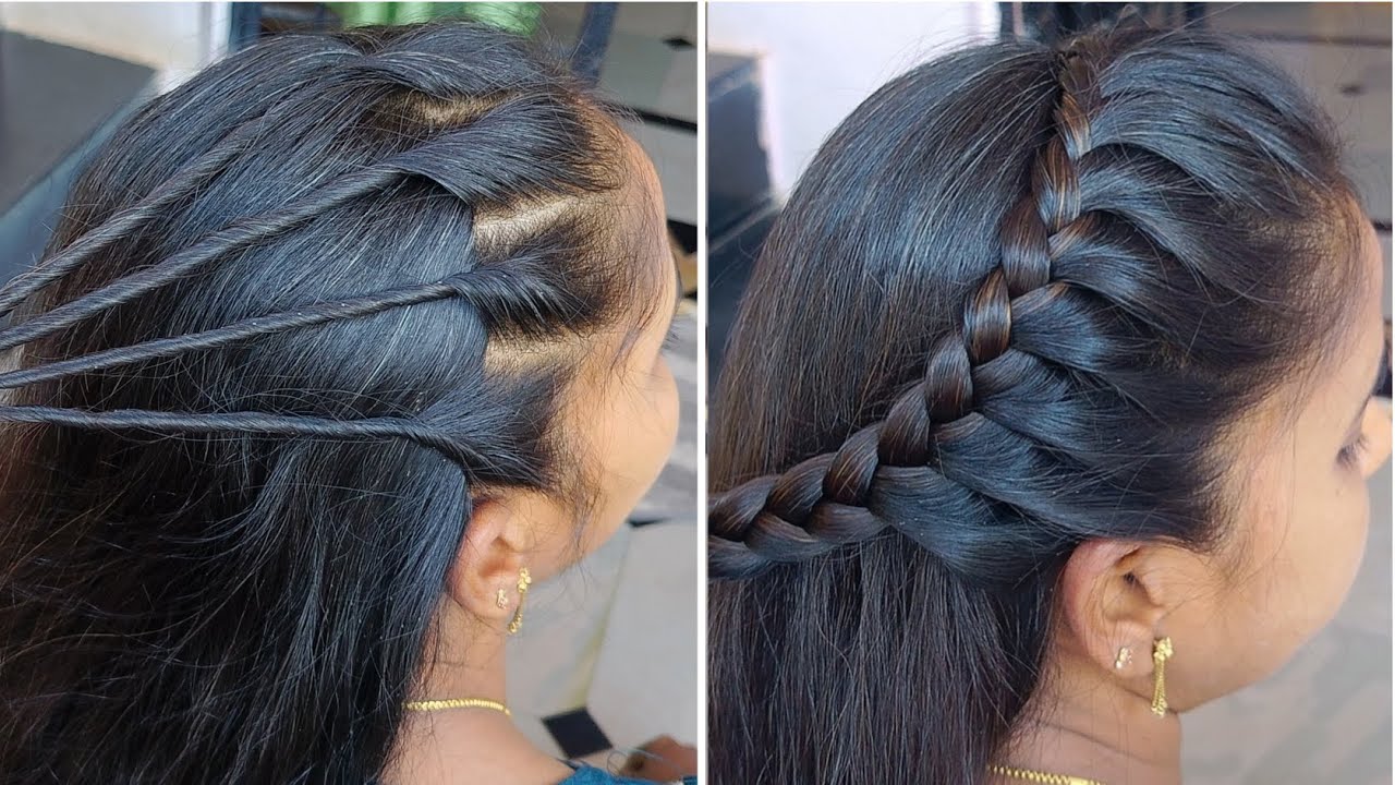 Top 2 Very Easy Unique Hairstyles_ Simple Daily Using Hairstyles_ New Stylish Hairstyle #hairstyles