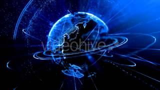Motion Graphics - Holographic Earth | VideoHive
