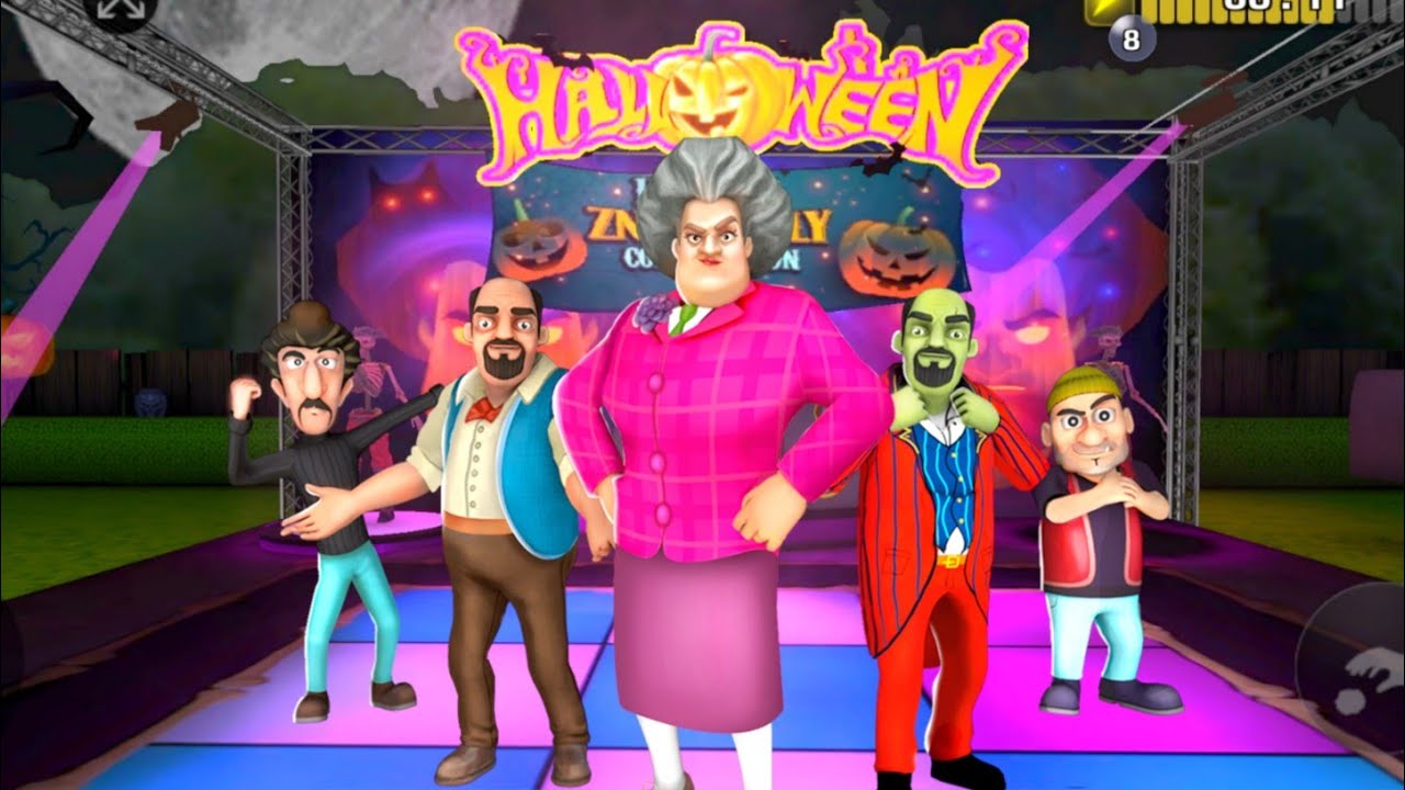 Scary Teacher 3D - New Level Bat Romance Helloween chapter 2021