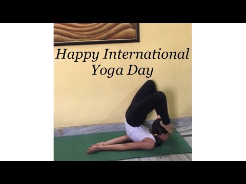 International Yoga Day Performance - Advanced yoga Asans - Sarv