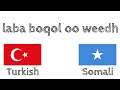 laba boqol oo weedh - Turkish - Soomali
