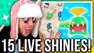 15 LIVE SHINIES IN POKEMON RUMBLE!! NEW ULTRA RARE FIND?? | Rumble Weekend 23