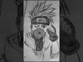 I Drew Naruto Character(kakashi) #trending #shorts #art #anime #viralvideo #ytshorts #naruto